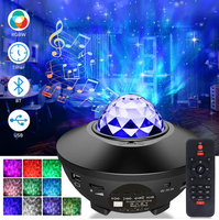 Offre Spéciale fête Disco romantique rvb couleur atmosphère galaxie étoile veilleuse Led projecteur lampe lumière avec musique pour enfants