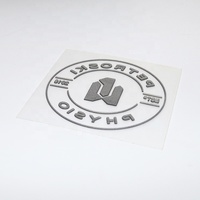 Prix d'usine vente en gros personnalisé nom de marque Logo 3D silicone fer sur vêtement vêtements étiquettes PVC patchs