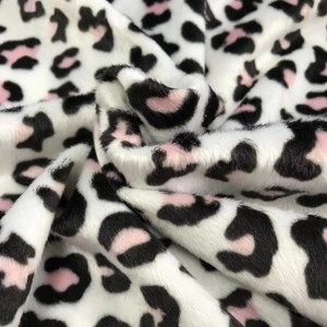 Nouveau produit en promotion : Tissu personnalisable à motif animalier 100 % polyester FDY, super doux et de haute qualité pour la décoration intérieure - Product Image 3