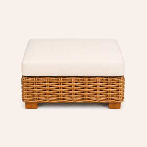 Modern Three Seat Outdoor Leisure <b>Sofa</b> Set White Waterproof Cushions UV-Resistant PE <b>Rattan</b> Eco-Friendly Durable Garden - Product Image 4