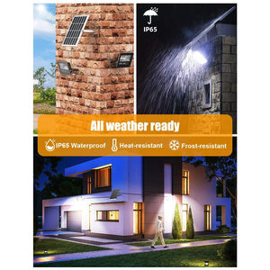 Lámpara Solar LED para Exteriores, Impermeable IP65, Blanca, Dos en Uno, 500W, 200W, 1000W, 800W, 300W, 600W, para Jardín - Product Image 4