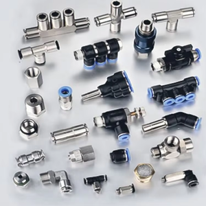 Nhanh chóng quay 800 vòng/phút KSL6-01S 4-M5 8-02S <span class=keywords><strong>right</strong></span> <span class=keywords><strong>angle</strong></span> chủ đề tốc độ cao xoay đẩy trong nhựa khí nén một cảm ứng Ống phù hợp - Product Image 3