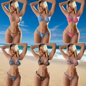 Y New Design Beachwear Colorful <b>Bikini</b> Sexy Swimwear, Women's <b>Bikini</b> Set Swimwear 2025 - Product Image 3