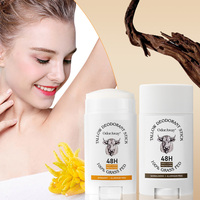 Déodorant anti-transpirant unisexe à base de suif de bœuf, naturel et à base de plantes, longue durée, en roll-on, marque privée OEM