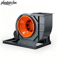 Ventilateur centrifuge à haut débit d'air 20000 CMH, moteur 15 kW pour la ventilation des grands entrepôts