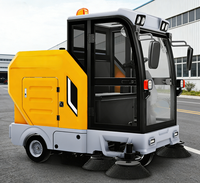 Camion balayeuse routière électrique mini auto-vidangeante avec pompe et réservoir d'eau, moteur, boîte de vitesses, balayage, aspiration, multifonctionnel