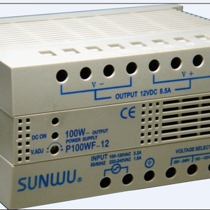 Fuente de Alimentación Conmutada SUNWU P100WF-24, Entrada 220V, Salida 24VDC 4.5A, para Equipos Industriales - Product Image 4