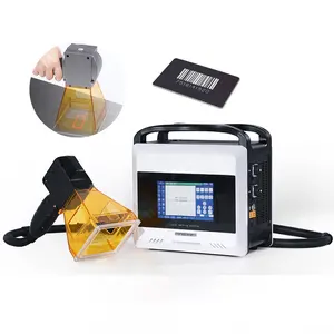 Industrial Handheld Type 20W Mini Engraver Portable Fiber Laser Marking Machine for Hard Plastic and Metal