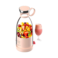 420ml Draagbare Elektrische Smoothie Blender en Mini Reis-Fruitpers Mixer met USB-aansluiting voor een drukke, onderweg-levende stijl