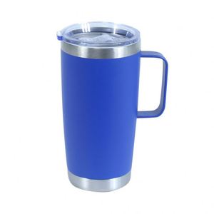 แก้วกาแฟ ปลอดสาร BPA แก้วน้ำเก็บความร้อน ใส่ในที่วางแก้วในรถได้ ขนาด 20 ออนซ์ สแตนเลสสตีล MOQ ต่ำ ขายส่ง ASM26 - Product Image 6