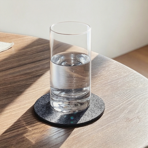 5mm Thick Felt <strong>Coaster</strong> Anti Slip Heat Resistant Coffee <strong>Cup</strong> <strong>Coaster</strong> Premium Bar Glass <strong>Coaster</strong> - Product Image 1