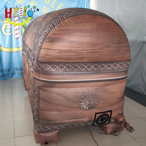 पाइरेट थीम शो इवेंट विज्ञापन के लिए अनुकूलित <span class=keywords><strong>inflatable</strong></span> खजाने के लिए एयर उज़्ड बॉक्स मॉडल - Product Image 2