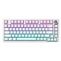 Clavier de jeu sans fil BT LEOBOG Hi75C Pro, programmable, tri-mode, éclairage RGB, clavier de jeu à touches remplaçables à chaud