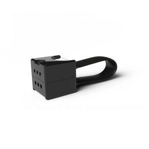 Chargeur de téléphone portable, chargeur micro USB, petit chargeur d'urgence pour 2 piles AA, batterie externe - Product Image 3