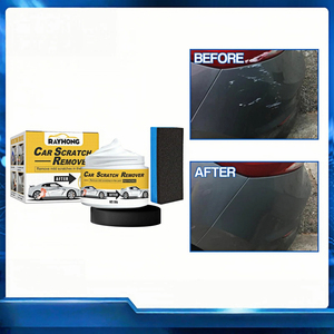 Agent de réparation des rayures automobiles, crème de soin des rayures de peinture de véhicule, pâte de réparation et d'entretien des rayures de surface de peinture - Product Image 4