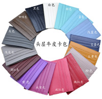 Portefeuille en cuir véritable personnalisé en gros, style rétro, multi-fentes, grande capacité, porte-cartes portable, porte-monnaie ultra-fin