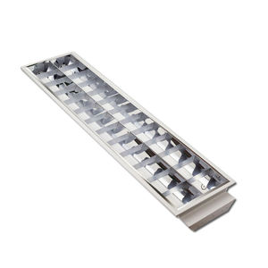 Aluminum Embedded 4X14W <strong>3X14W</strong> T5 T8 <strong>Led</strong> <strong>Grille</strong> Panel <strong>Light</strong> 600X600 - Product Image 2