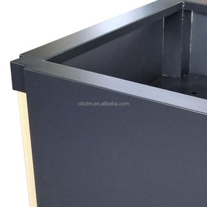 Pot de fleur en acier galvanisé Grandes jardinières bon marché Métal Couleur personnalisée Jardin Durable Extérieur Grande boîte à fleurs - Product Image 3