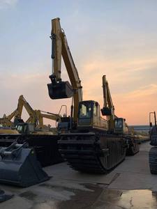 เครื่องขุดแบบลอยน้ำ XE160SL กำลังไฟ 86 กิโลวัตต์ สำ<span class=keywords><strong>ห</strong></span>รับงานขุดลอกบ่อเพื่อการเกษตรและงานชลประทาน - Product Image 2
