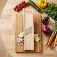 Hotelkwaliteit handmatige mandoline snijmachine groentesnijder roestvrijstalen mes 5mm batonnet strip breed professioneel keukengerei