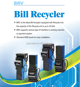 Aceptador de Billetes ICT MDB RS232 BRV de 12/24/34 V CC con Unidad de Reciclaje y Caja de Efectivo para Máquinas de Juegos, Máquinas Expendedoras y Sistemas de Pago - Product Image 2