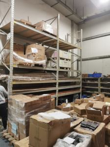 رفوف تخزين قابلة للتعديل للمرآب والمستودعات، أرفف معدنية فولاذية للتكديس - Product Image 2