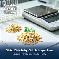 ZEAL BIOTECH Granulés d'ail lyophilisés 5mm 100% Naturels Étiquette Nettoyante Sans Additifs Réhydratables 24 Mois Assaisonnement Alimentaire