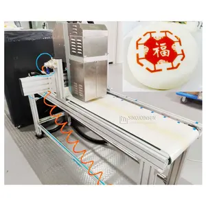 Multi funzionale il cibo industriale macchina da stampa marshmallow biscotti di pane cupcake di marca macchina