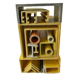 Fiberglass Composite Pultruded FRP Profiles High Strength Anti-corrosion Structural Beams with Cutting Service - Product Image 3