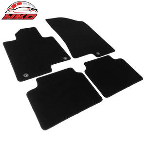 Tapis de sol pour Kia K5 Optima 21-25, 4 pièces, tapis antidérapants avant et arrière pour voiture, velours noir - Product Image 3
