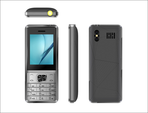 Téléphone GSM <span class=keywords><strong>Phong</strong></span> 2G avec clavier P+R, grand écran 2,4 pouces, batterie 1899 mAh, peinture brillante, non Android, MTK6261D - Product Image 3