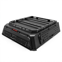 Auvent de camion en alliage d'aluminium personnalisé avec panneaux modulaires et fenêtre coulissante pour RAM 1500