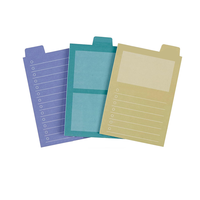 Personal isierte Haft notizen benutzer definierte Lesezeichen Checkliste Sticky Note Planner für Schule, Büro, Notizbuch