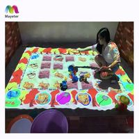 Plancher interactif, jeux de projecteurs interactifs utilisés dans le terrain de jeu des enfants