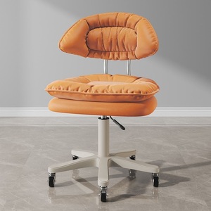 Factory Wholesale Nail Stool Moved Backrest <b>Chair</b> Ergonomic Modern Synthetic PU <b>Leather</b> barber <b>Chair</b> - Product Image 4
