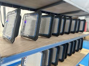 200W Solar Security LED Flood <b>Light</b> with AI 4MP Camera, App/Remote Control, Radar <b>Sensor</b>, Outdoor Garden Lamp 6000K Daylight - Product Image 4