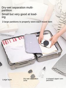 מזוודת טרולי קטנה וקלת משקל לילדים, 14 אינץ', מחומר PC, במגוון צבעים עם מנעול TSA - Product Image 5