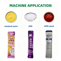 Vente directe d'usine de machine d'emballage verticale entièrement automatique à grande vitesse pour liquides, adaptée à la gelée, au jus et à l'eau de bouche