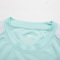 Camiseta personalizada de secado rápido para mujer, de manga corta Camiseta deportiva para exteriores, camiseta de Fitness para mujer, camiseta de entrenamiento para correr, ropa de verano