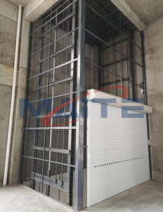 Pengangkat kargo hidrolik 0.3-30 ton, gudang barang listrik vertikal, Platform angkat kargo cepat sedikit - Product Image 6