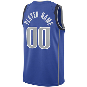 Dallas Jersey op maat gemaakte basketbalshirts voor heren, geborduurde jeugduniformen, sportkleding met logo, hot-press - Product Image 2