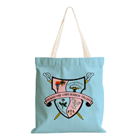 Sac fourre-tout carré en toile écologique personnalisé Gamma Phi Delta - Cadeau de merchandising de sororité, sac de courses réutilisable, sac de voyage à bandoulière