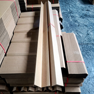Custom Designed Kraft 90 Degree <b>Corrugated</b> <b>Paper</b> Waterproof Angel Corner Protector for Label Printing Offset Paperboard - Product Image 1