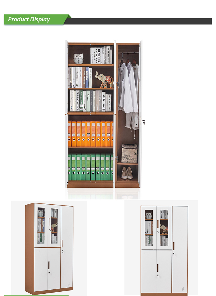 Customizable multi-function high foot clothes locker stainless steel  metal  file cabinet