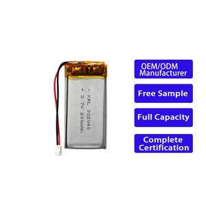 <span class=keywords><strong>3</strong></span>,7V 200mAh Pouch-Lithium-Ionen-Akku 302040 Lipo-Zellen CE-Zertifiziert 500-Zyklen für Elektronische Spiele Spielzeug Elektrowerkzeuge Haushalt - Product Image 2