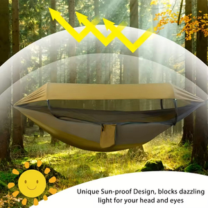 Automatic Quick-Opening Anti-Mosquito <strong>Hammock</strong> Outdoor Camping <strong>Net</strong> <strong>Hammocks</strong> Portable <strong>Hammock</strong> Wholesale - Product Image 3