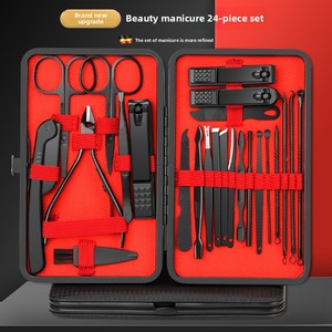 Kit de coupe-ongles professionnel en acier inoxydable, 8/15/24 pièces, ciseaux de pédicure, coupe-ongles, outils de <span class=keywords><strong>manucure</strong></span>, soins personnels, vente chaude - Product Image 5