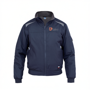 Chaqueta Bomber Ttake Azul Marino Talla S Corte Regular Ropa de Trabajo - Product Image 2