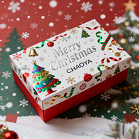 Boîte coulissante rigide personnalisée avec étui extérieur pour un branding de luxe et un emballage de Noël pour boutiques