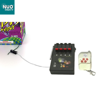 Système de tir de feux d'artifice sans fil à télécommande 4 canaux avec un récepteur pour les fêtes